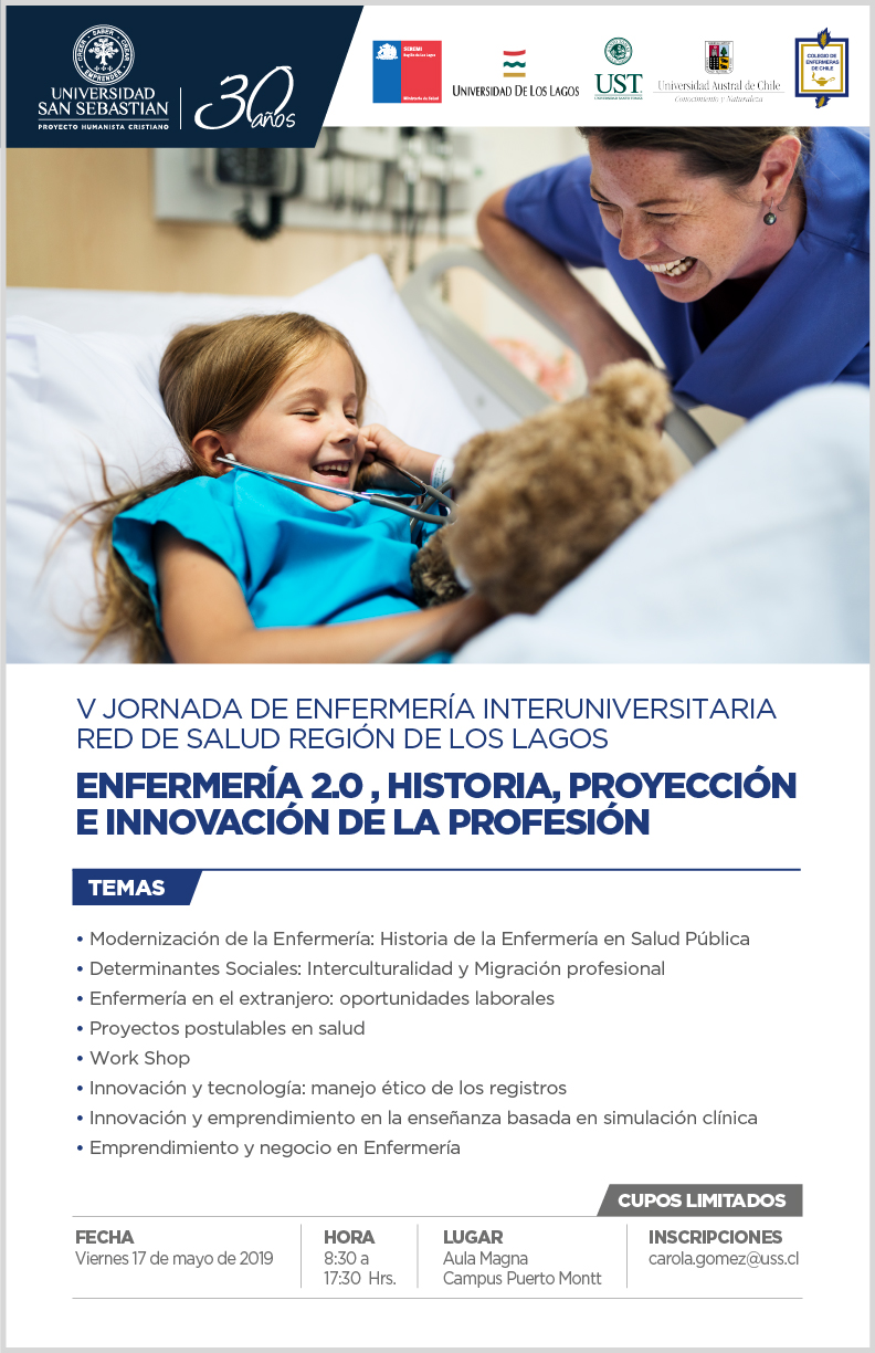 V JORNADA DE ENFERMERIiA INTERUNIVERSITARIA